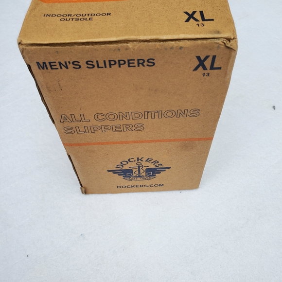 Dockers Size XL 13 Suede Slippers - Picture 4 of 6